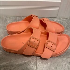 Peach Birkenstock Arizona essentials EVA size 41